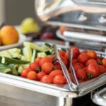 red tomatoes on stainless steel tray